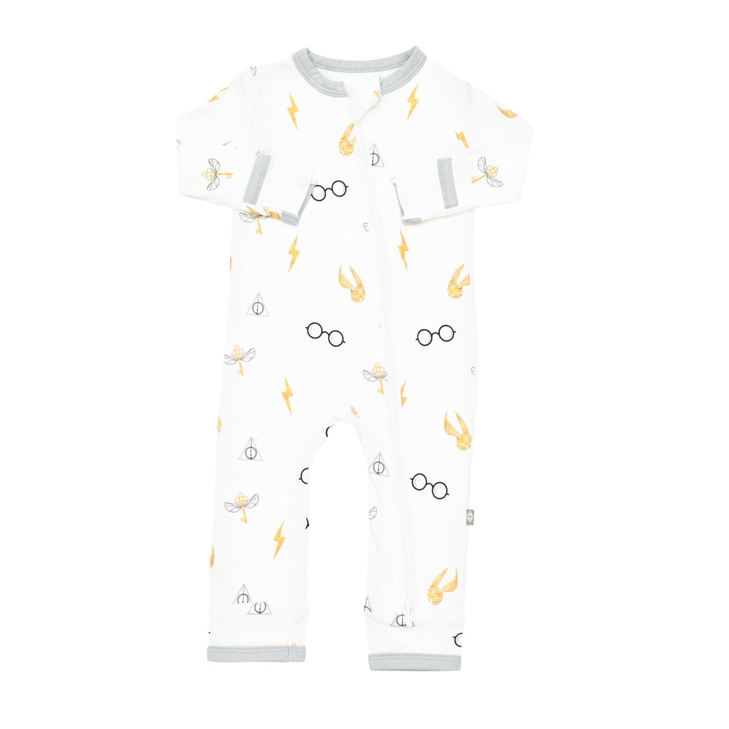 KYTE BABY Zippered Romper in Icon