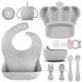 Silicone Baby Feeding Set 10 Pcs Baby Led Weaning Supplies Baby Essentials