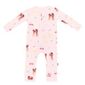 KYTE BABY Zippered Romper in Barbie™ Beach