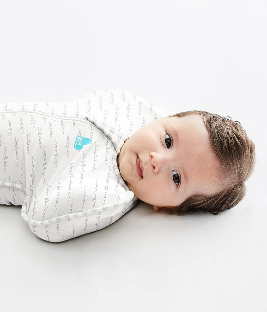 Love to Dream Swaddle UP, Baby Sleep Sack, Self-Soothing Swaddles for Newborns, Get Longer Sleep, Secure Fit Helps Calm Startle Reflex, New Born Essentials for Baby, 1.0 TOG, Medium 13-19 lbs, Dreamer