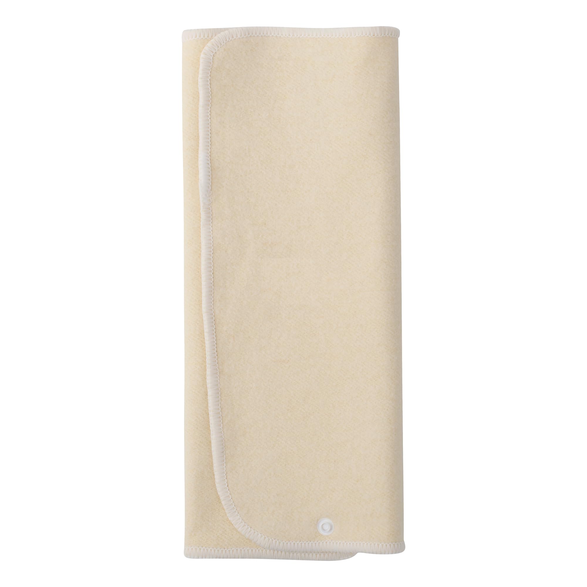 Hemp Prefold Inserts with Snap - 2 Layers - Reusable and Absorbent - 13" x 15" Perfect for Any Diaper- 2 Pack - Nora's Nursery