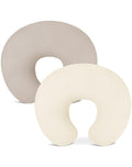 Nursing Pillow Covers 2 Pack, Muslin Breastfeeding Pillow Covers for Baby