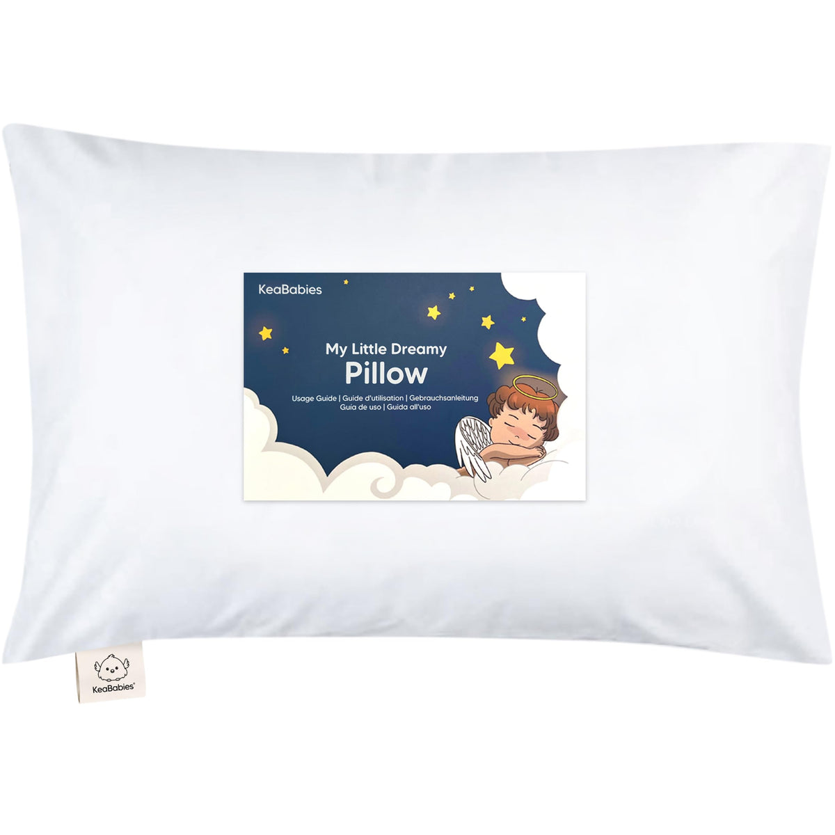 Toddler Pillow with Pillowcase, 13x18 My Little Dreamy Pillow (Dino Patrol)