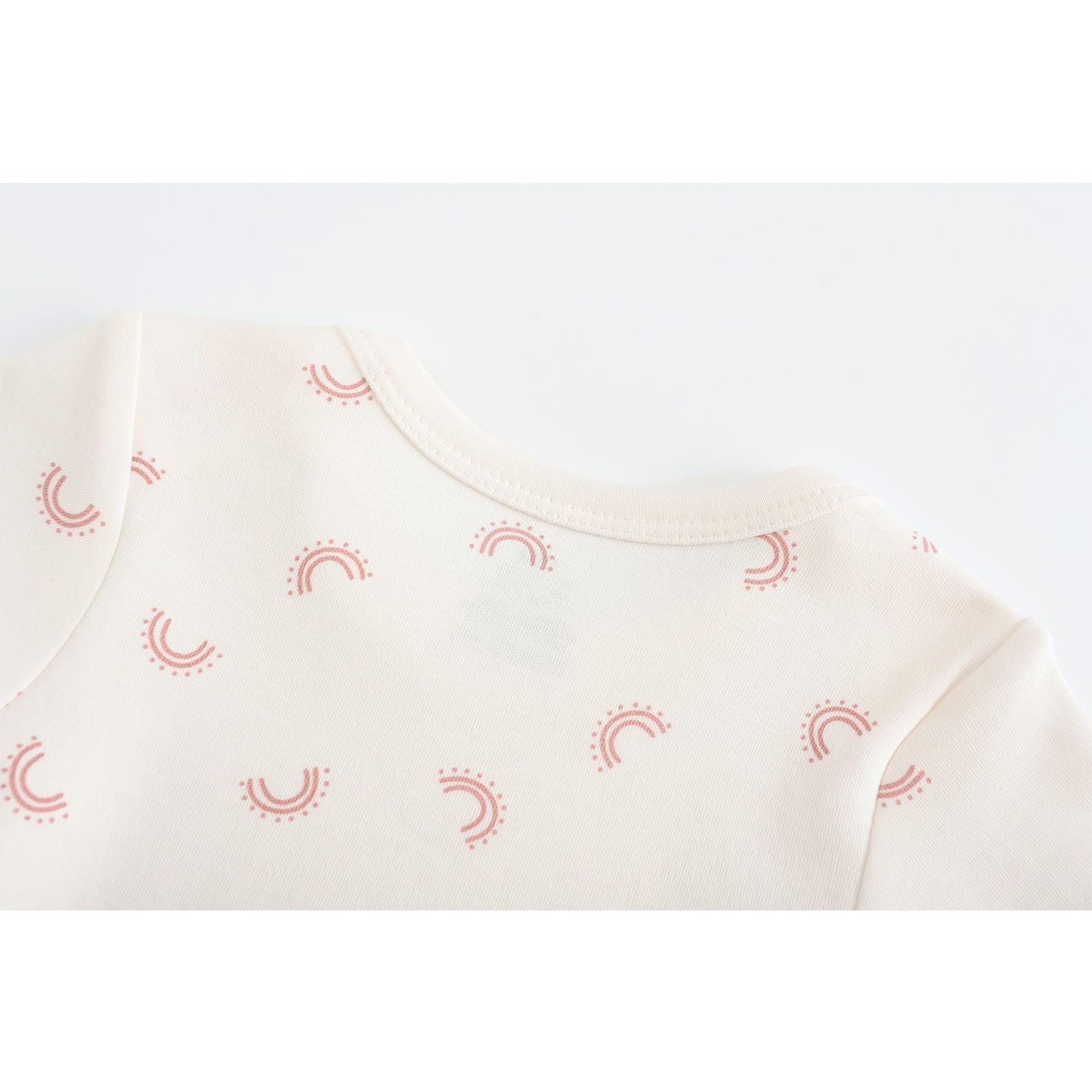 JELYLOVE Fashion Unisex baby Boy Girl Bodysuits 5-Pack Casual Cotton Soft Infants Outfit New born Clothes