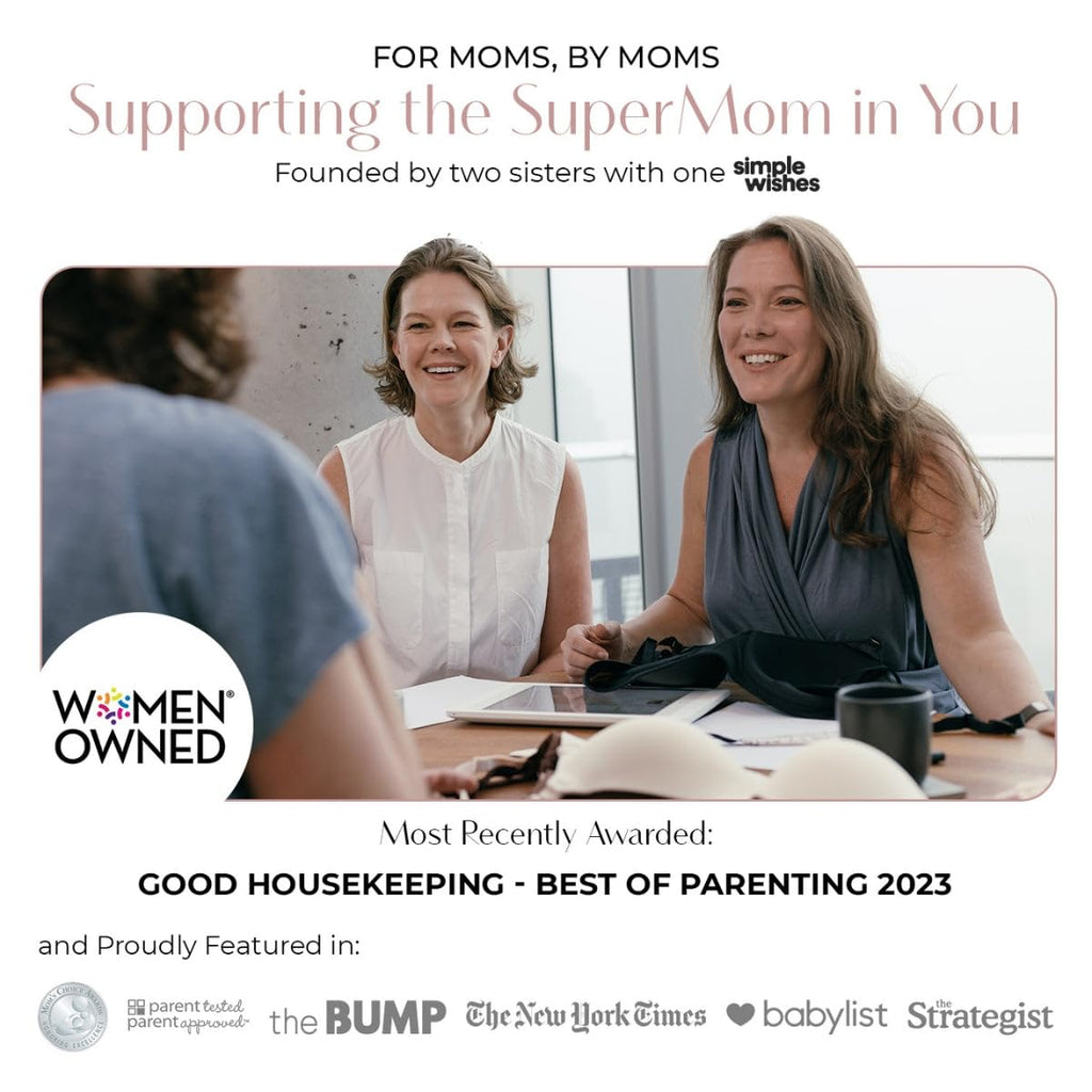 Simple Wishes Pumping Bra Hands Free, Molded Cup Nursing Bra