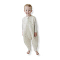 Tealbee Dreamsuit Toddler Sleep Sack with Feet – Walker Sleep Bag with Legs, Rayon made from Bamboo, All Season 1.2 TOG, 2-Way Zipper, 3T-4T - Moons&Stars