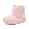 BMCiTYBM Baby Snow Boots Warm Winter Fur Lined Baby Shoes Pink 12-18 Months
