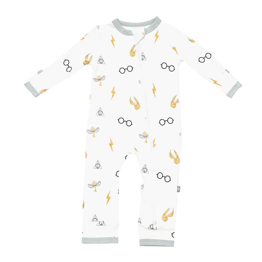 KYTE BABY Zippered Romper in Icon