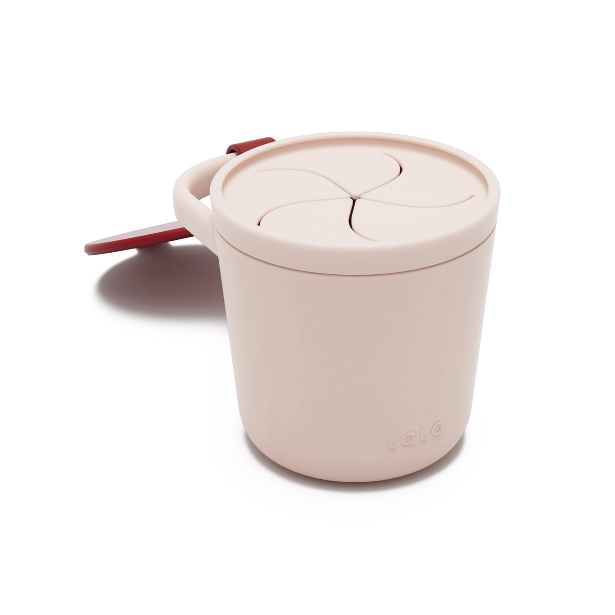 Lalo Silicone Snack Cup, Mess-Free Silicone Snack Cups for Toddlers