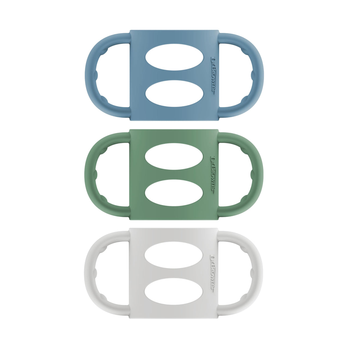 Dr. Brown's Narrow Baby Bottle Handles, Gray, 4m+, 1-Pack