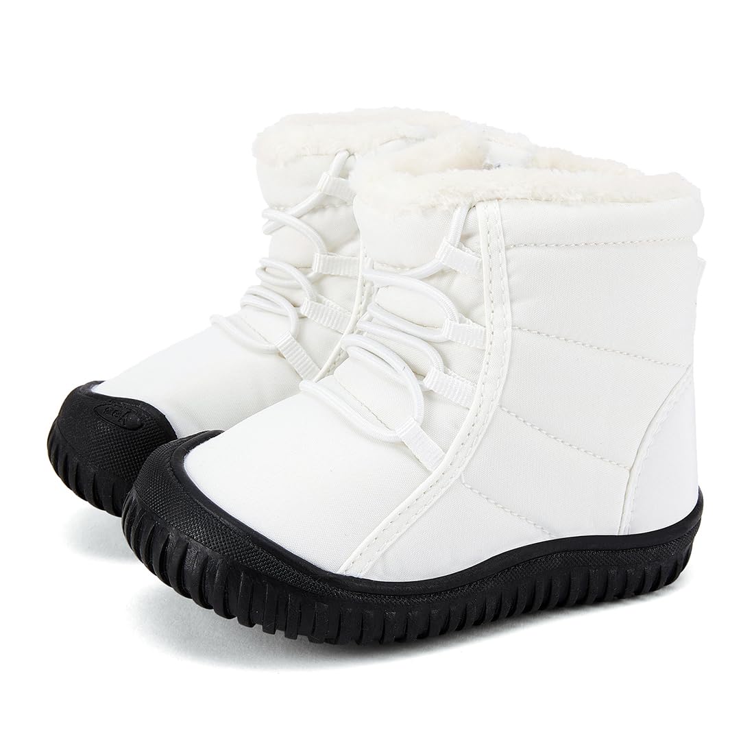 BMCiTYBM Toddler Winter Snow Boots Baby Boys Girls Shoes Grey 9 Toddler
