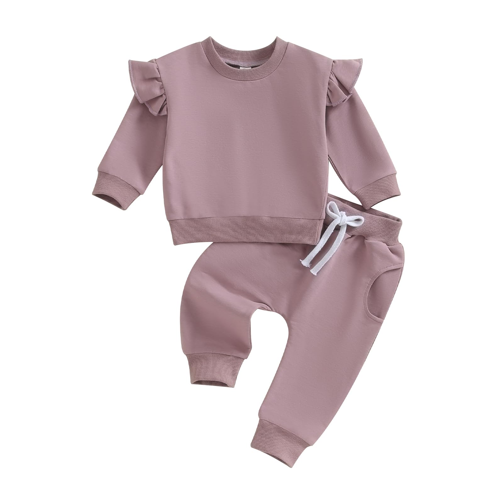 Toddler Baby Girl Clothes 6 12 18 24 Months Fall Outfits Sweatshirt Pants