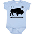 inktastic Buffalo Cute Animal Western Baby Bodysuit 6 Months 0100 Light Blue 2ae82