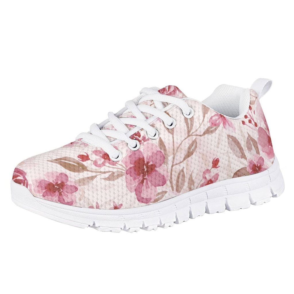 MARSVOVO First Shoes for Walking Boy Girl Lightweight Flexible Breathable Athletic Slip On Sneakers Resistant Lace-up Non Slip Comfortable Casual Sport Toddler Girl Sneakers Floral Size 11.5 US