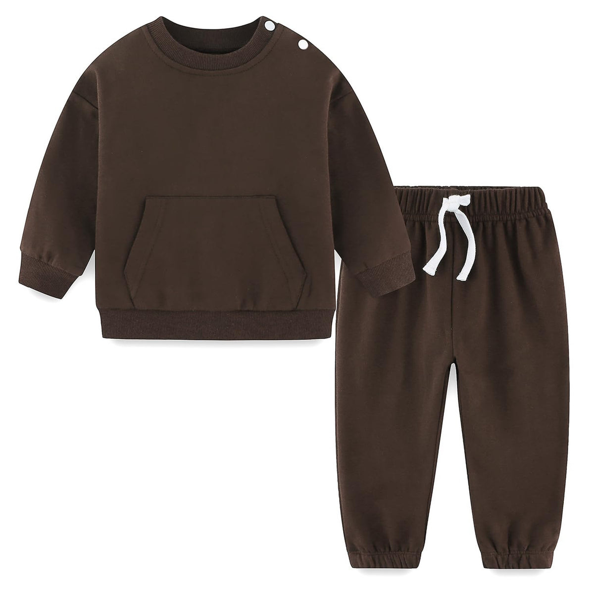 Baby Boy Clothes Outfits 2PC Cotton Sweatshirt & Pants Set 0-6 Months