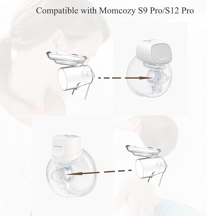 Wearable Breast Pump Linker Compatible with TSRETE/kmaier/eulumap/Momcozy S9/S12 Replacement Pump Parts,Breastpump Accesories