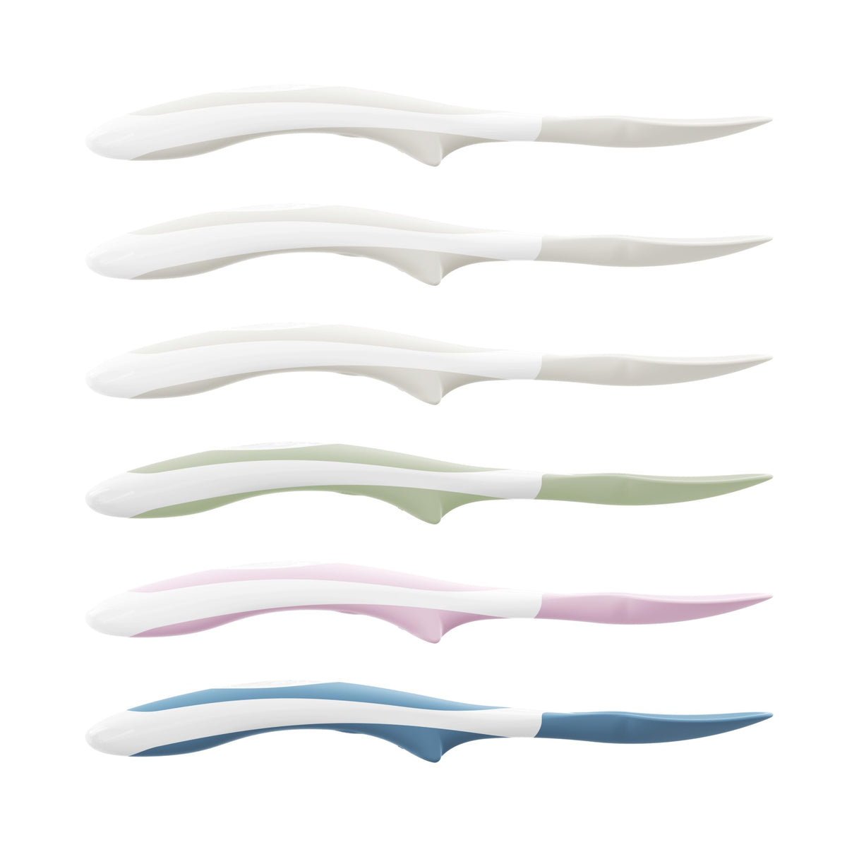 Dr. Brown's Designed to Nourish Soft-Tip Toddler Feeding Spoons, 6-Pack