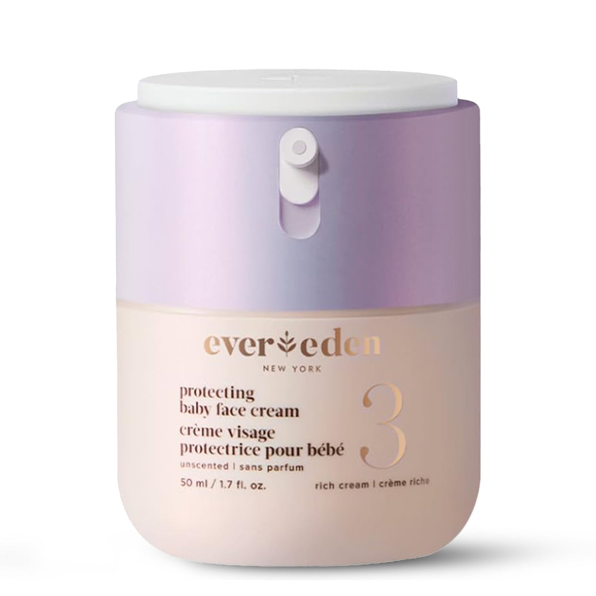 Evereden Rich Baby Face Cream No.3, For Ultra-Dry Skin & Cold Climates