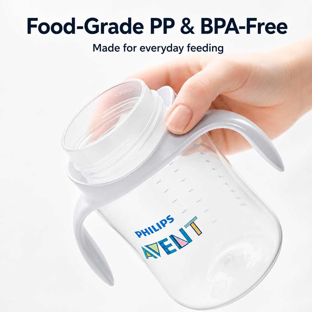 CHUBBIEE Baby Bottle Handles for Philips Avent Anti-Colic Bottles, 2-Pack