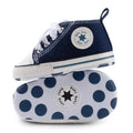 Meckior Save Beautiful Baby Girls Boys Canvas Sneakers Soft Sole High-Top Ankle Infant First Walkers Shoes
