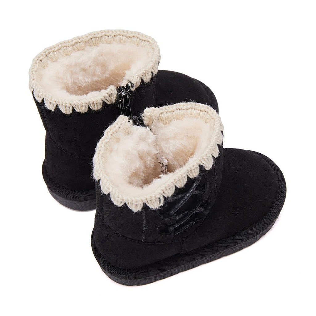 BMCiTYBM Baby Snow Winter Boots Girls Boys Infant Walker Shoes 6-12 Months