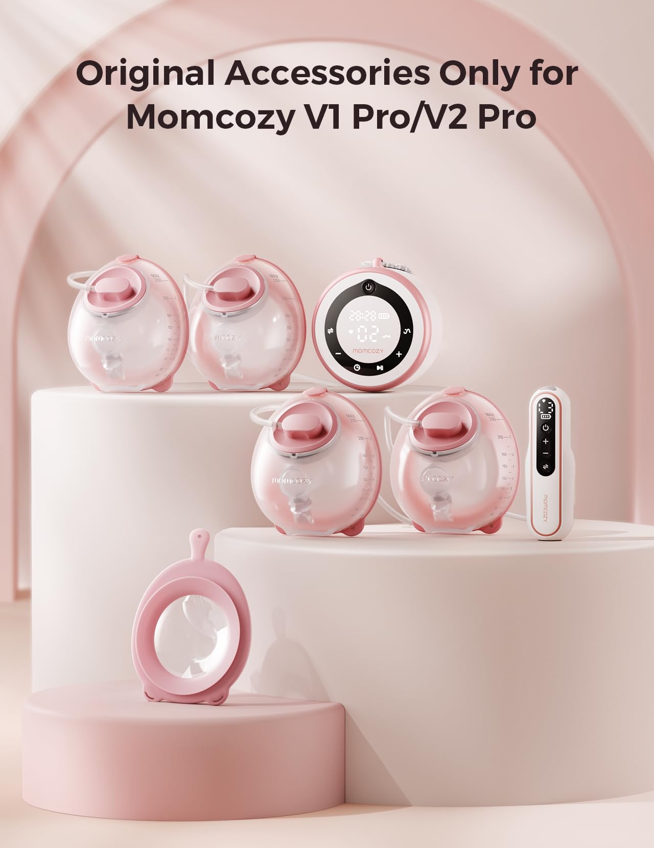 Momcozy 24mm Double-Sealed Flange for V1 Pro/V2 Pro Pump Parts, 1 Pcs