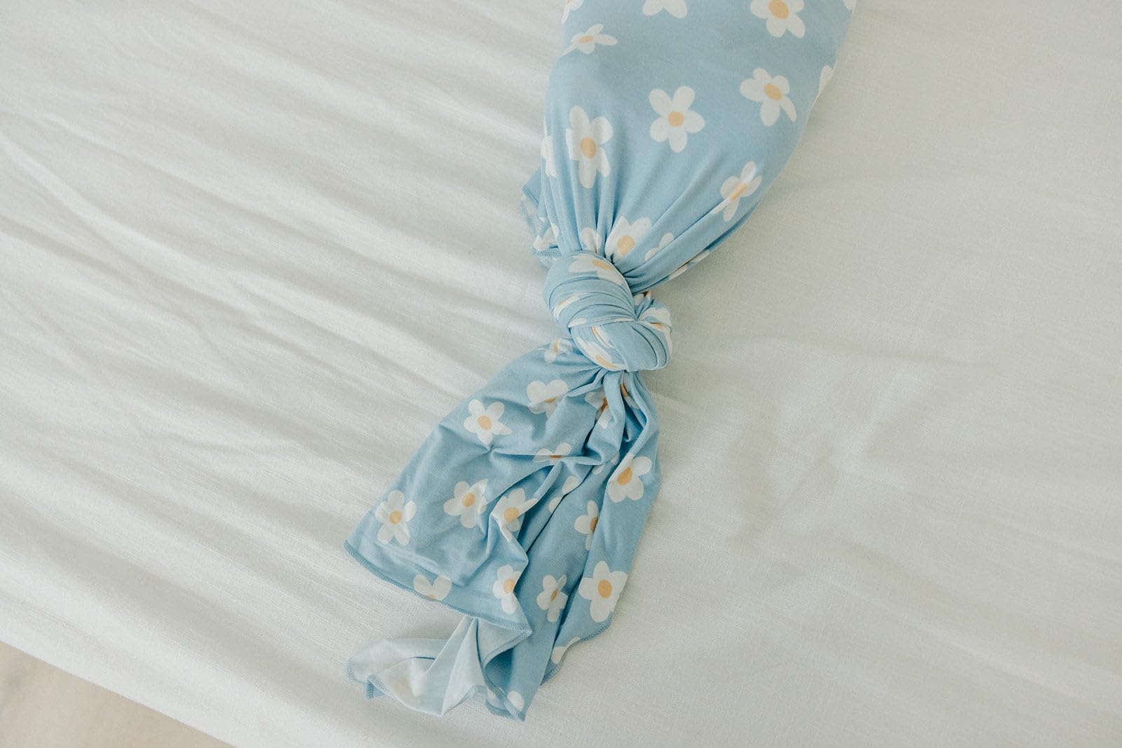 Copper Pearl Swaddle Blankets for Newborns | Soft Stretchy Receiving Blankets for Boys and Girls | Large 46 x 46 Inch Baby Blankets | Lightweight and Breathable Swaddles | Della