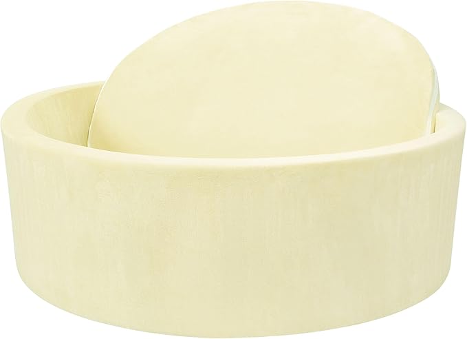 Baby Foam Ball Pit, 35.4"x 11.8" Ball Pits for Toddlers,Grey