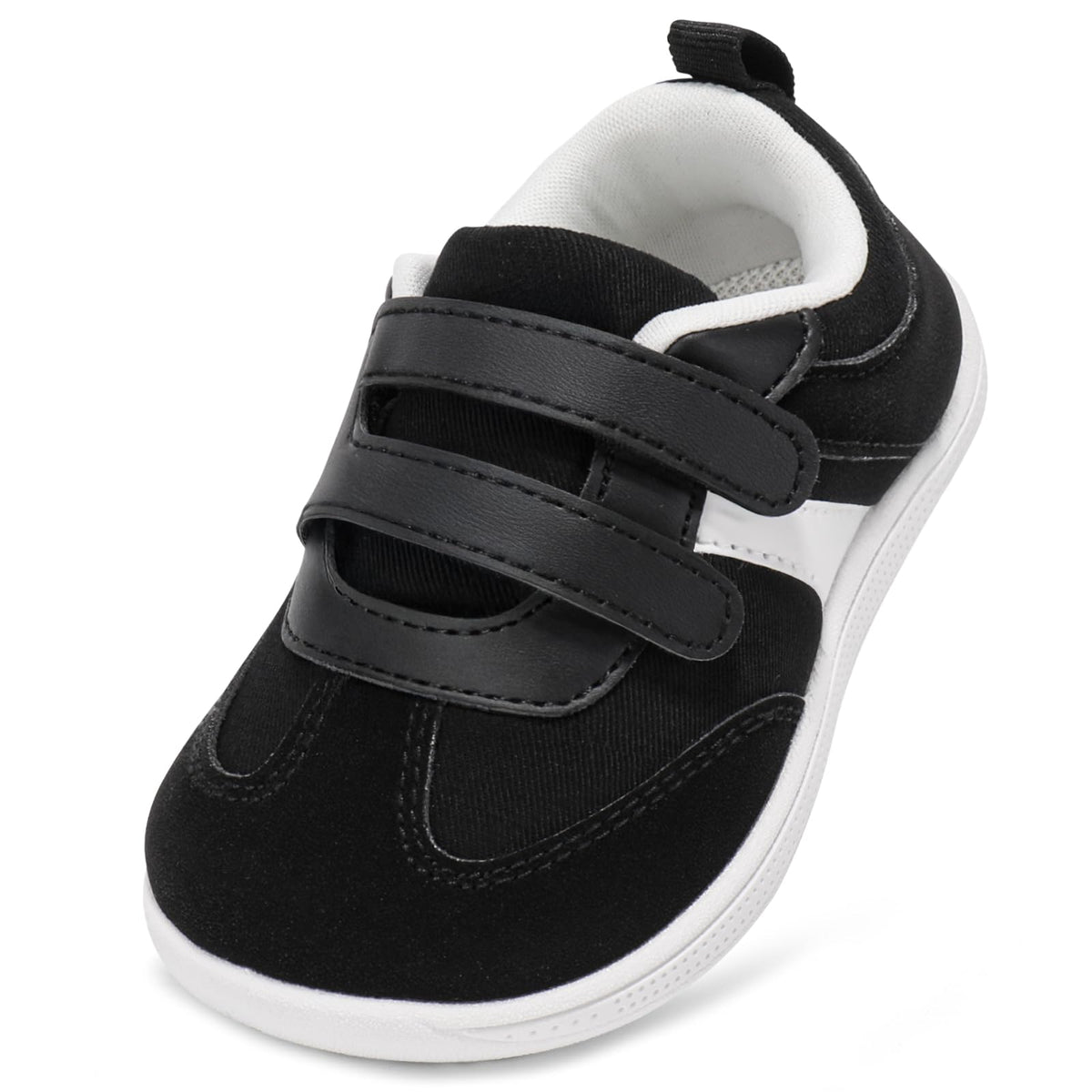 STQ KIDS Toddler Wide Toe Box Shoes Boys Barefoot Shoe Navy White Size 7