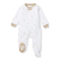 Burt's Bees Baby Boys' Organic Cotton, Sleep and Play Footed Pajamas