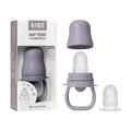 BIBS Baby Feeder, 4+ Months, Teething & Self-Feeding, Fossil Grey