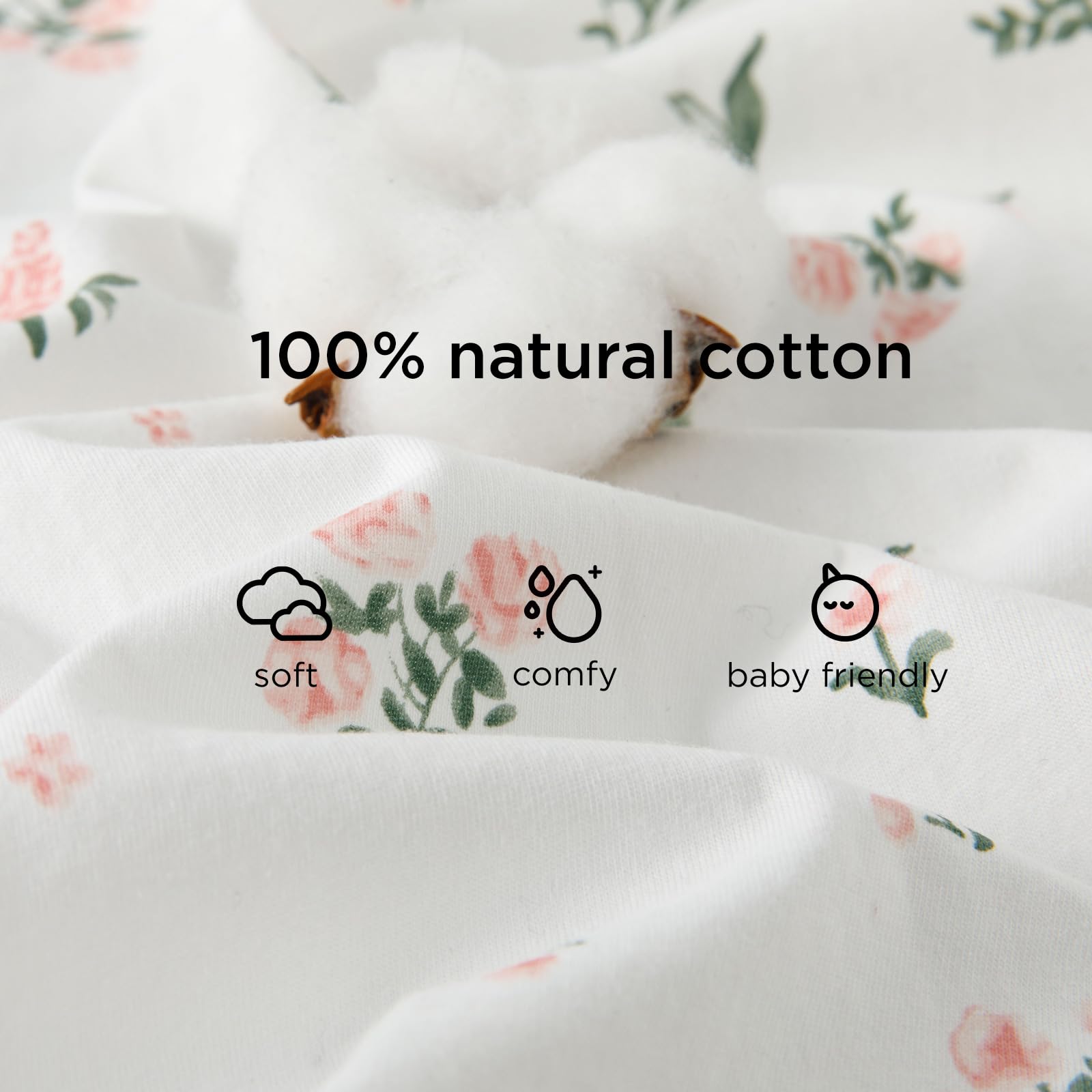Duomiaomiao 2 Pack 0.5 TOG Toddler Sleep Bag 24-36 Months 100% Cotton Lightweight Baby Sleep Sack with Feet, Breathable Comfy Toddler Wearable Blanket