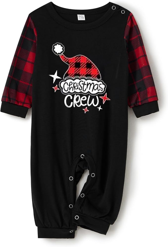 Awoscut Family Christmas Pajamas Matching Pajamas for Family, Xmas PJs Sets Holiday Sleepwear