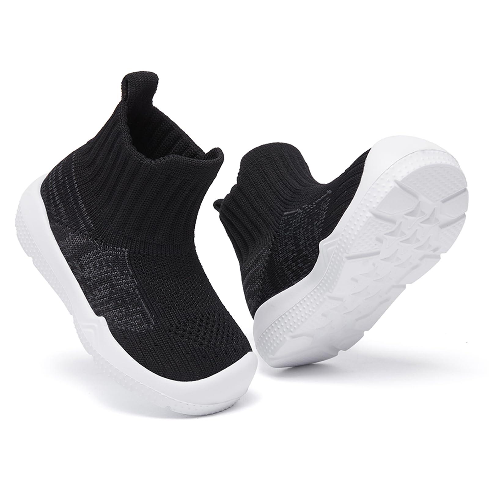 MORENDL Toddler Sock Shoes Baby Walking Shoes Infant Slippers Boys & Girls Non-Slip Sneakers