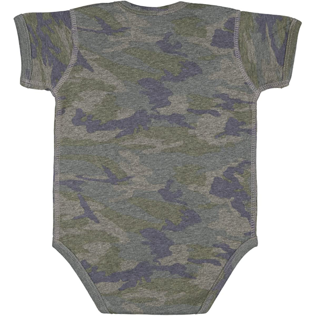 inktastic Daddys Co-Pilot for Fathers Day Baby Bodysuit Newborn Vintage Camo 2a3b6