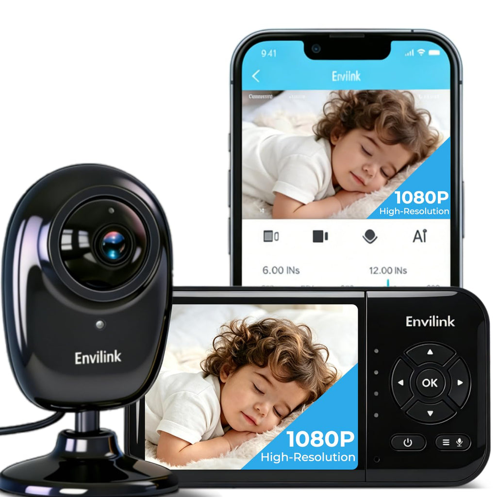 Envilink Baby Monitor with Camera and Audio