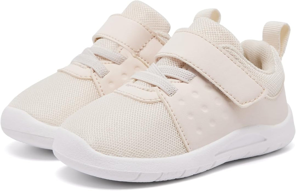 MORENDL Toddler Baby Shoes 0-4 Years Boy Girl Lightweight Breathable Non-Slip Sports Sneakers Running Walking Tennis Barefoot Shoes