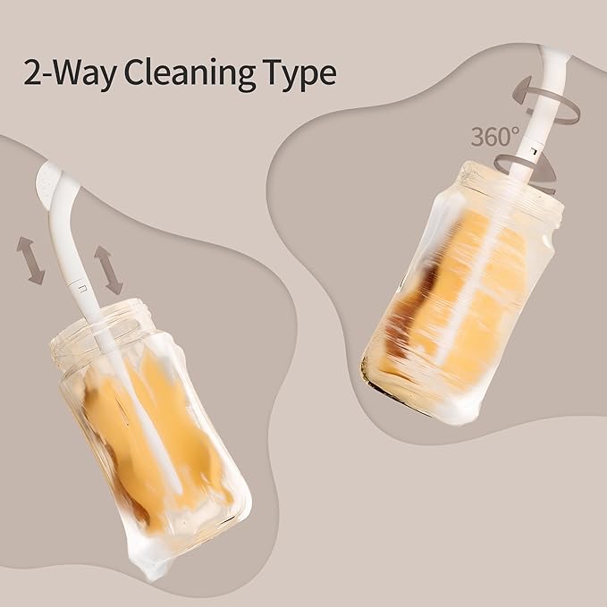 Pigeon Newborn Baby Bottle Feeding Gift Set, Nurture & Nest, Anti-Colic Wide Neck Bottle with Latch-On Nipple, 3 Bottles (5.4 Oz), 3 Stage 2 Nipples, 1 Bottle Brush and 1 Nipple Brush