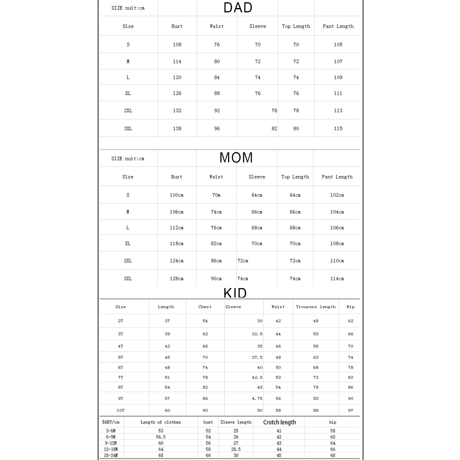 Awoscut Family Christmas Pajamas Matching Pajamas for Family, Xmas PJs Sets Holiday Sleepwear(#gj-6, Kids, 8 Years)