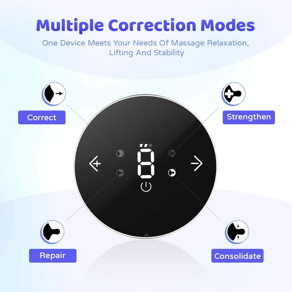Electric Nipple Corrector for Flat or Inverted Nipples, Portable Nipple Pump, Inverted Nipple Puller, Rechargeable Nipple Puller Sunken and Shy Nipples - 4PCS