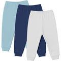 littogoose Baby Jogger Pants with Elastic Cuffs – Stay-On Lightweight Toddler Joggers, Soft & Stretchy Baby Pants, 3-Pack