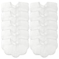 Baby Bibs for Girls Boys Muslin Organic Cotton Drooling Teething Bibs