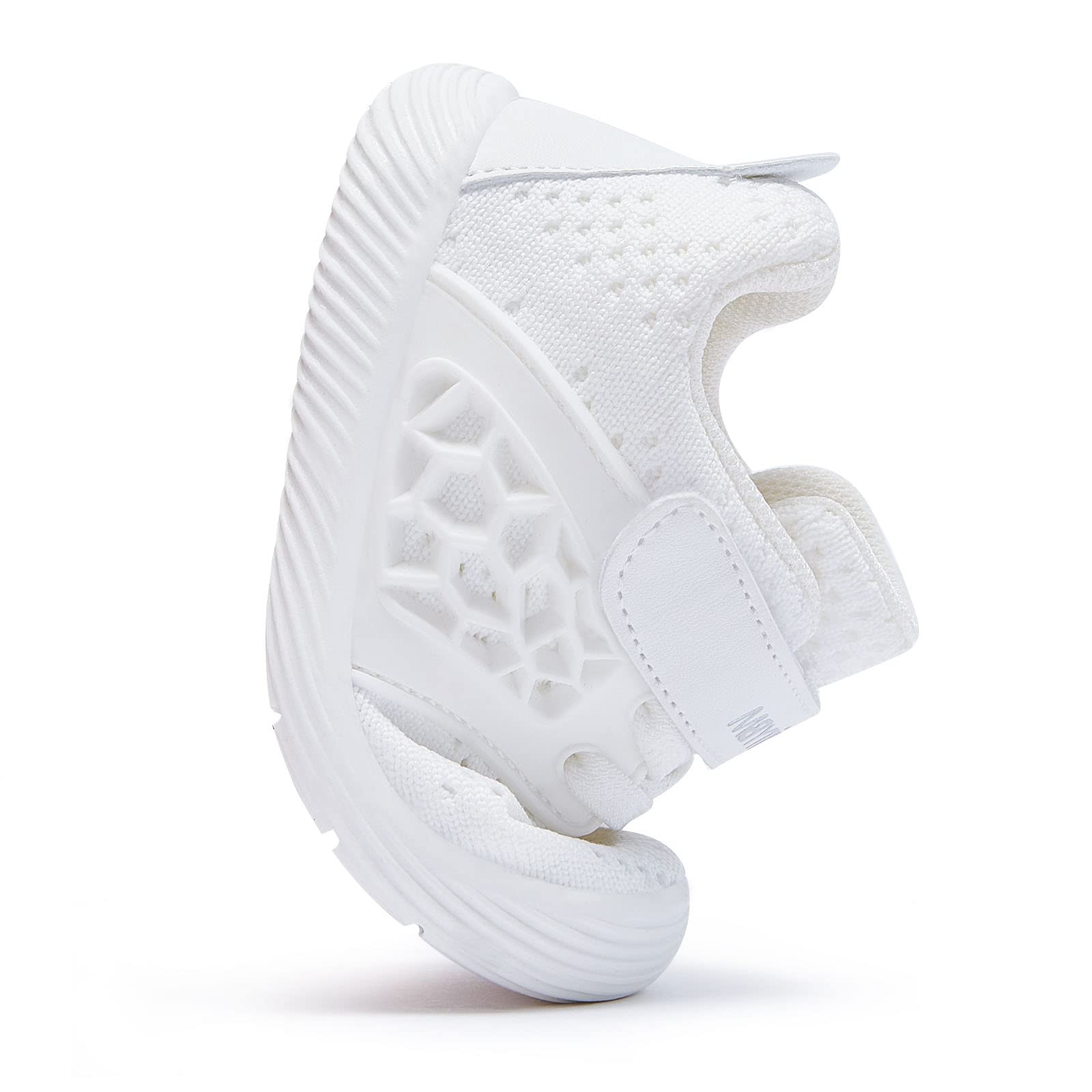 BMCiTYBM Baby Walking Shoes Infant Boy Girl Sneaker White Size 6-12 Months