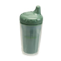 nouka Insulated Non-Spill Sippy Cup | Leak Proof and Easy Grip | Keeps Drinks Hot or Cold | Fern