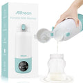 Portable Bottle Warmer -Dual Heating Modes for Breast Milk & Water, Milk Warmer for Baby with Fast Heating,17 Ounces Capacity Suitable for Baby Outdoor, Car, and Airplane Travel Bottle Warmer
