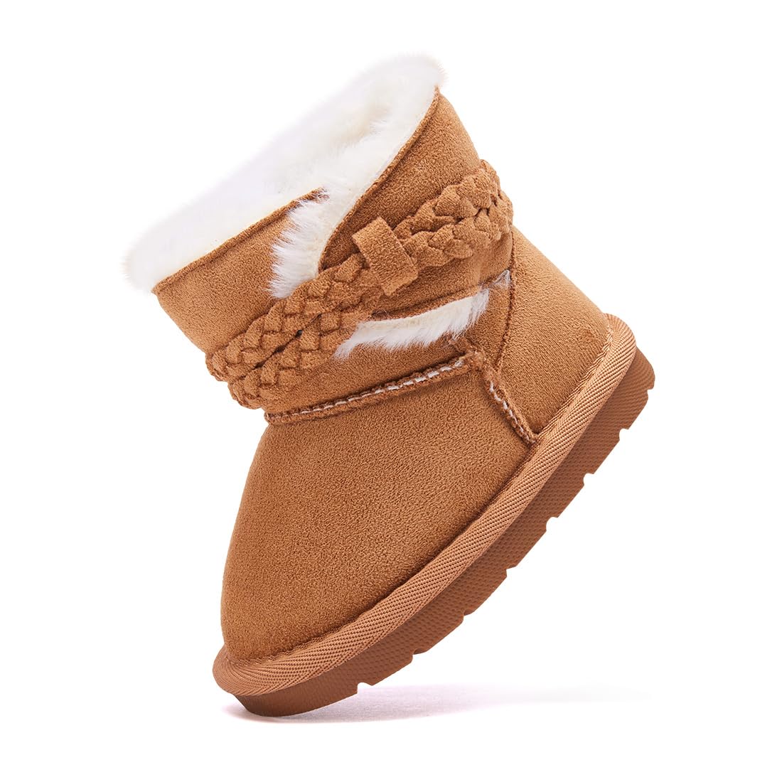 BMCiTYBM Baby Snow Winter Boots Girls Boys Infant Walker Shoes 6-12 Months