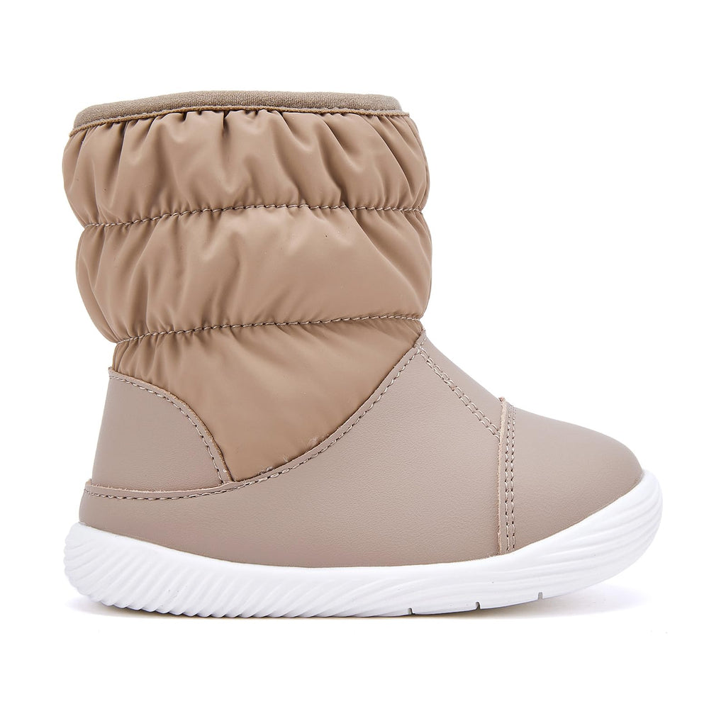 BMCiTYBM Baby Boy Girl Snow Boots Waterproof Infant Winter Warm Booties Nonslip Lightweight Outdoor Shoes for Cold Weather 6 9 12 18 24 Months Camel Size 18-24 Months Toddler