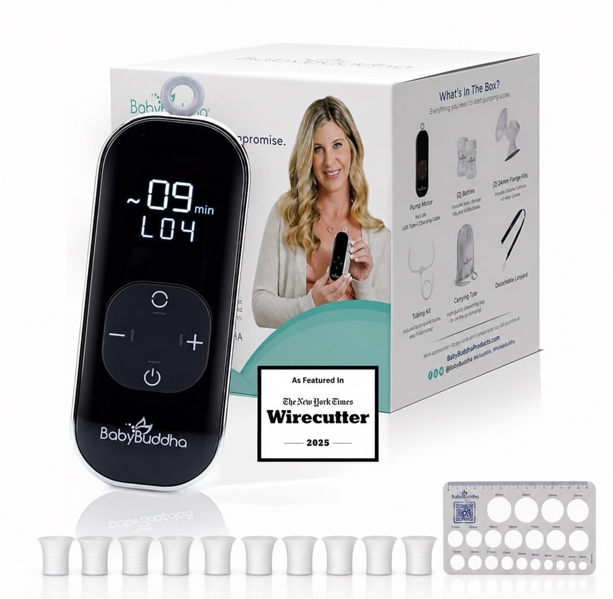 Breast Pump 2.0, Primary Breast Pump, Electric, Portable, Travel Hands-Free