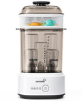 Grownsy Compact Baby Bottle Sterilizer and Dryer with Fast Sanitization