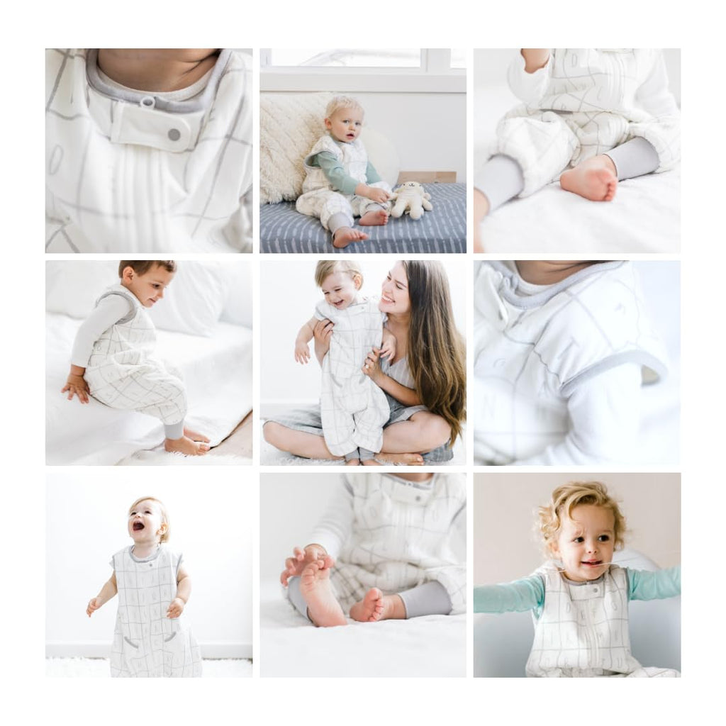 Tealbee Dreamsuit Walker Toddler Sleep Sack with Feet and Legs, 2T-3T